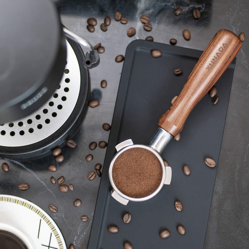 X XUNADA XUNADA Large Espresso Tamping Mat (5â€ x 12â€), Ultra Thick Premium Coffee Tamper Pad, Strong Grip Silicone Tamp Station - Image 4